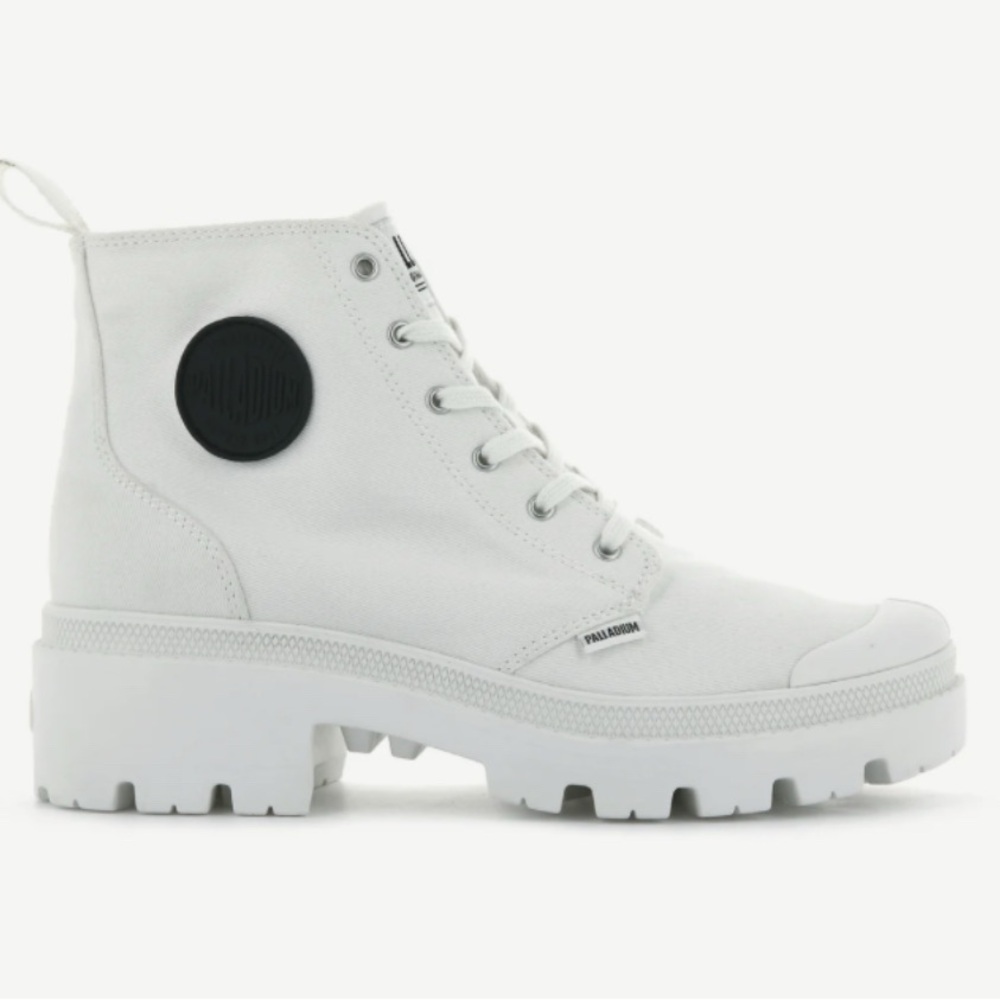 🔥SALE🔥Palladium Pallabase Twill Star White Boot (NEW in BOX) (10 /EU 42)